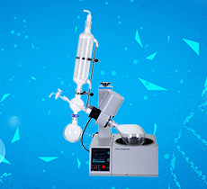 What are the main components of a small rotary evaporator？